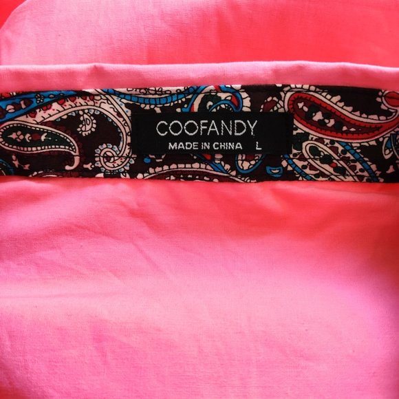 NWT - Coofandy Men’s Button-down Shirt - Picture 9 of 13